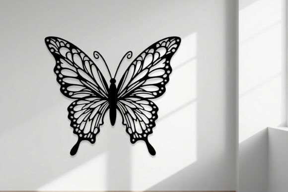 Download Laser Cut Butterfly Wall Art SVG - Butterfly wall art Collection