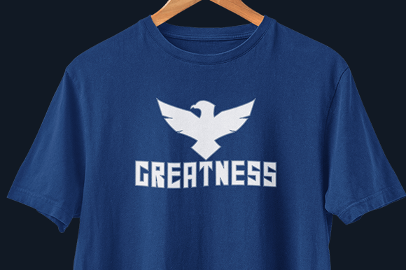 Download Greatness Motivational T-shirt Design - Premium Bundle