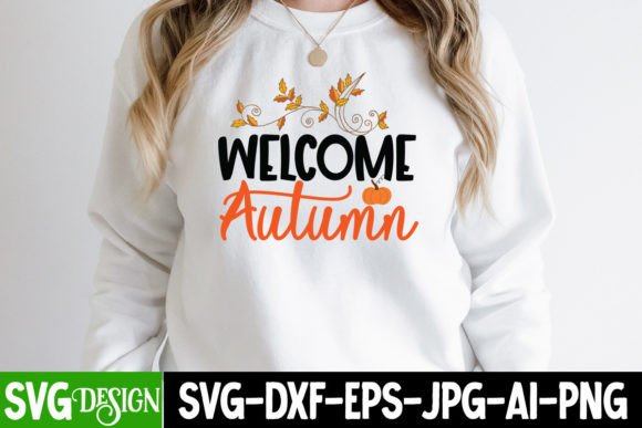 Download Welcome Autumn SVG Cut File - Autumn svg cut file Collection
