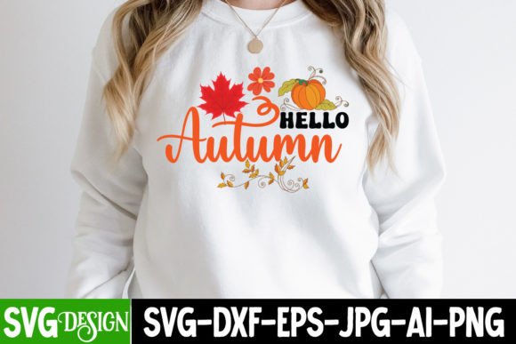Download Hello Autumn SVG Cut FIle - Autumn svg cut file Collection