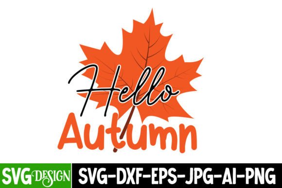 Download Hello Autumn SVG Cut File - Autumn svg cut file Collection