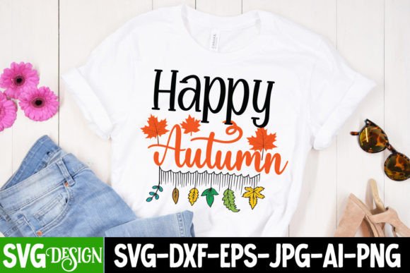 Download Happy Autumn SVG Cut File - Autumn svg cut file Collection
